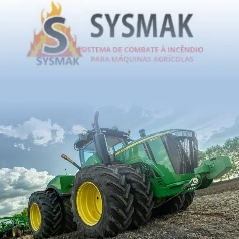 Proteção contra incêndio para Feller Buncher